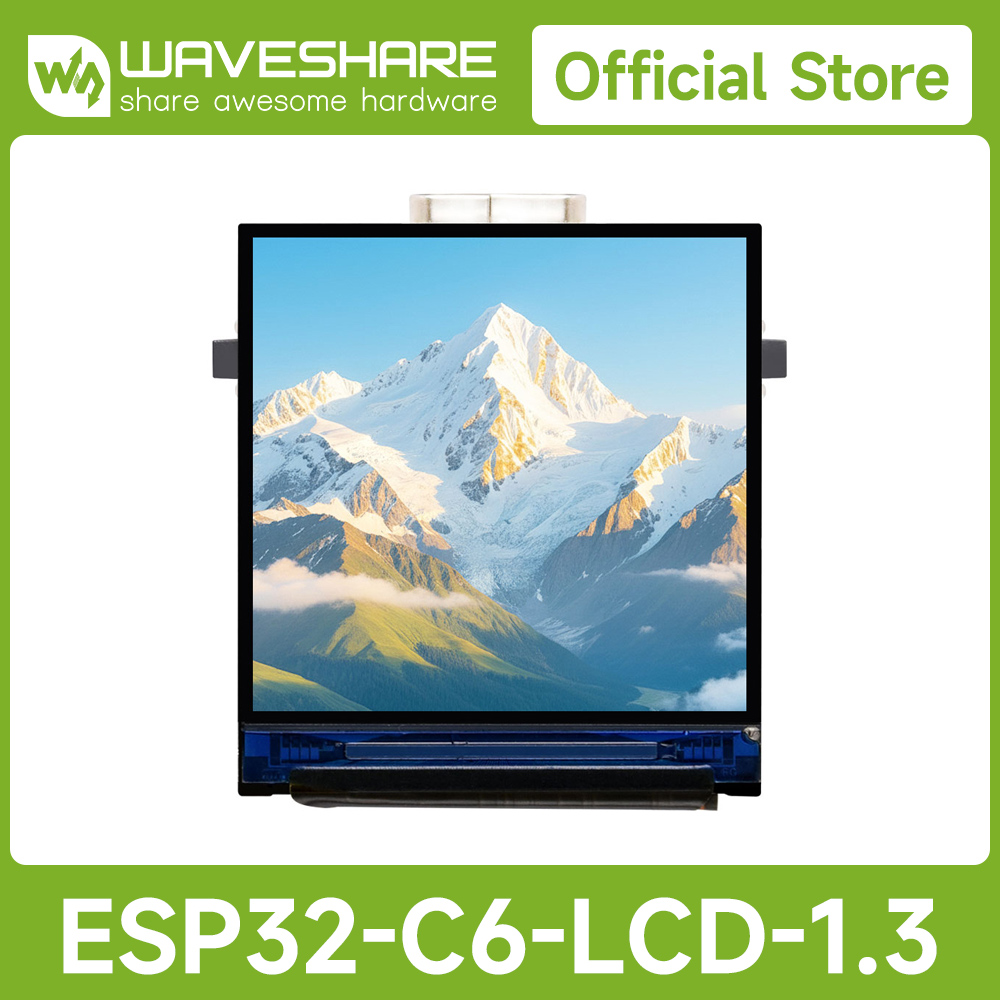 Esp32 C6 - Waveshare ESP32-C6 1.3인치 LCD 디스플레이 개발