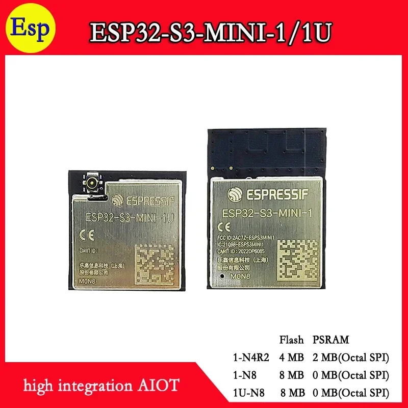 Espressif Esp32 - ESP32-S3-MINI-1 ESP32-S3-MINI-1U 에스프레시 ESP32-S3 ESP32 S3