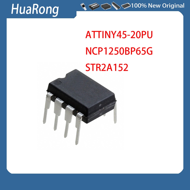 Esp8266 - 5개/묶음 ATTINY45-20PU 45-20PU NCP1250BP65G 1250B65 STR2A152D