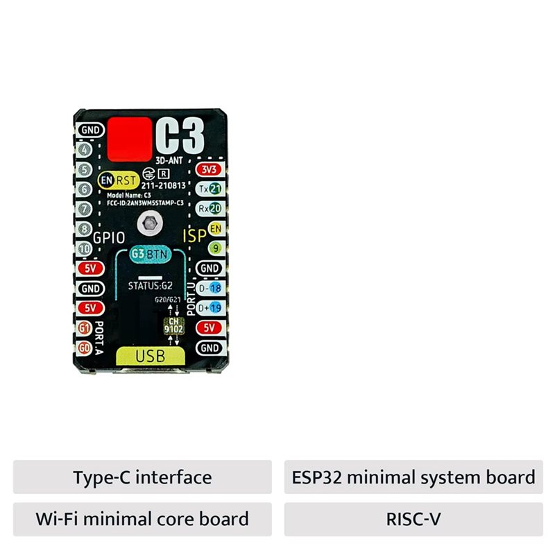 AS95-ESP32-C3 개발 보드 M5stamp C3 - Esp32 C3 리뷰 및 가격