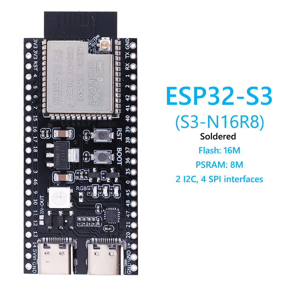 ESP32 S3 N16R8 N8R2 확장 어댑터 키트가 - Esp32 Wifi Bluetooth Module 리뷰 및 가격