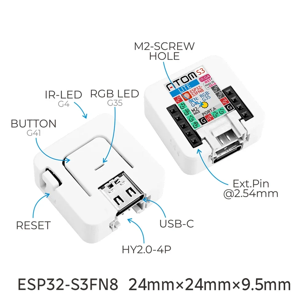 M5Stack AtomS3-Lite ESP32-S3 개 - Espressif Esp32 리뷰 및 가격