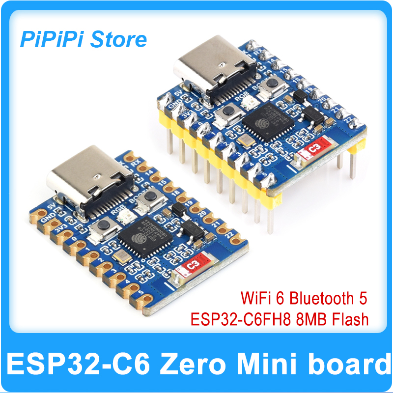 ESP32-C6FH8 기반 ESP32-C6 제로 슈퍼  - Espressif Esp32 리뷰 및 가격