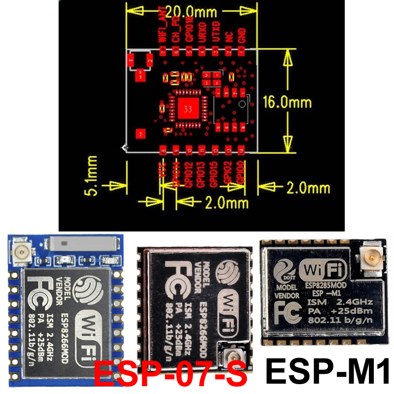 ESP32, ESP-32S, ESP-12E, ESP-1 - Esp8266 리뷰 및 가격
