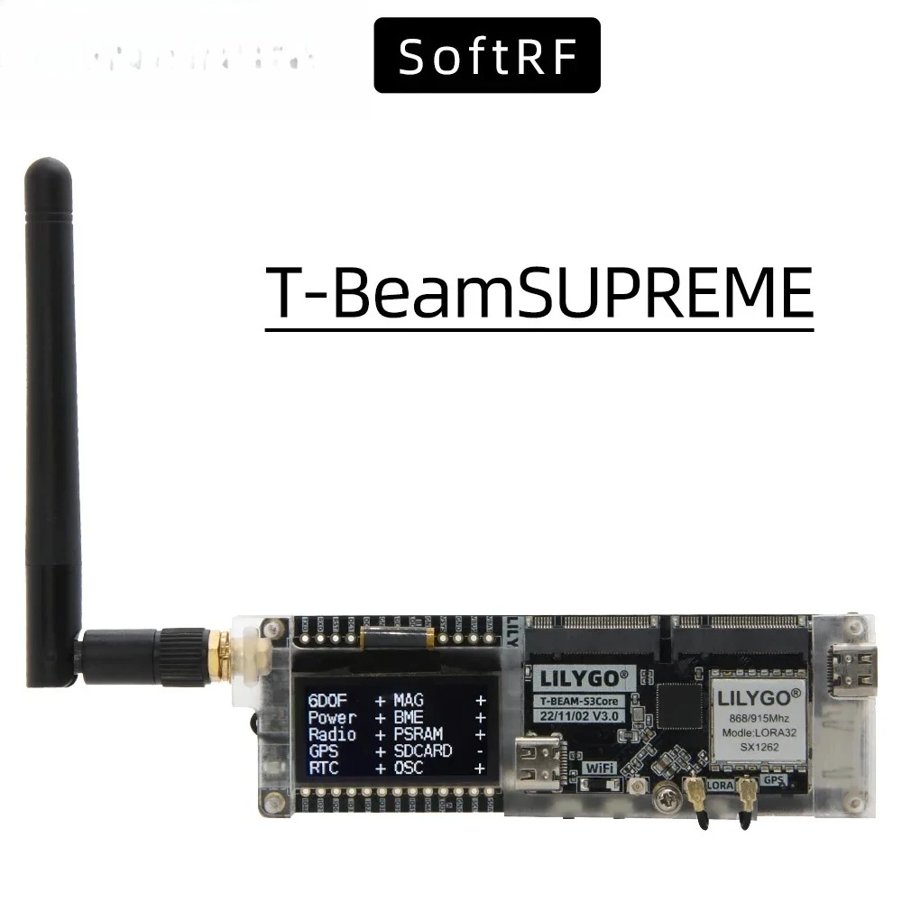 LILYGO SoftRF T-BeamSUPREME ES - Esp32 Development Board 리뷰 및 가격