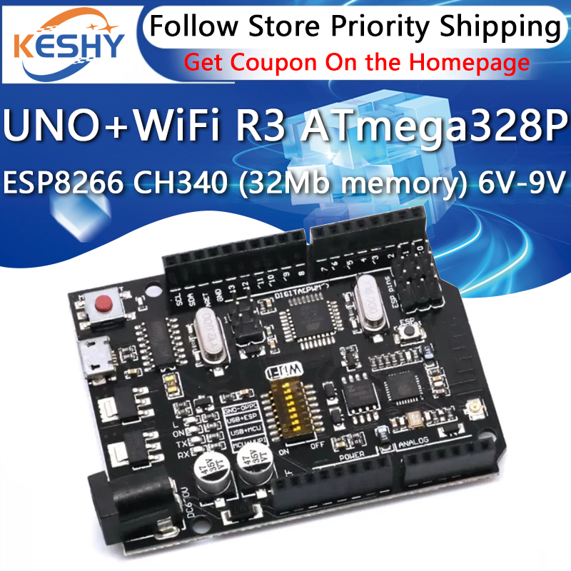 UNO+WiFi R3 ATmega328P+ESP8266 - Esp8266 Nodemcu 리뷰 및 가격